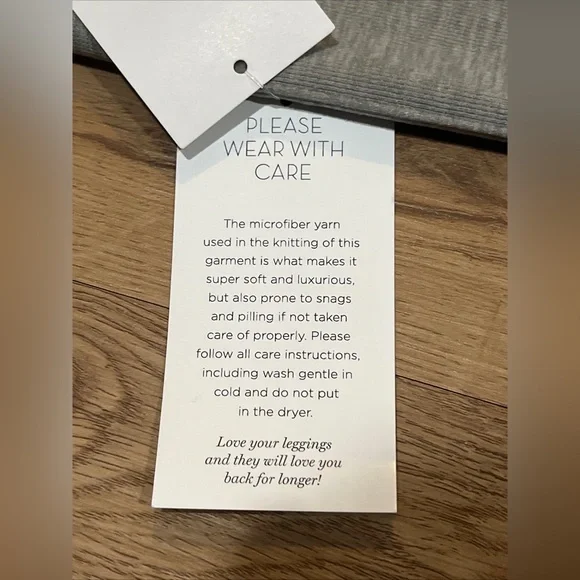 Blanqi Maternity Legging Compression Size L Hipster Cuffed Dove Gray NEW - Picture 7 of 14